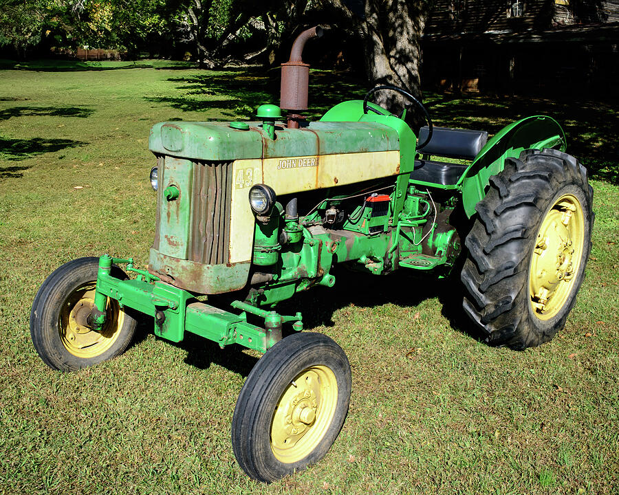 John Deere 430 tractor Photograph by Flees Photos