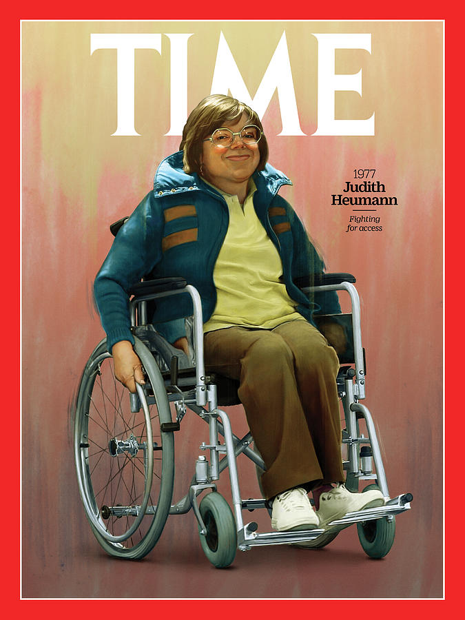 Judith Heumann, 1977 by Illustration by Jason Seiler for TIME