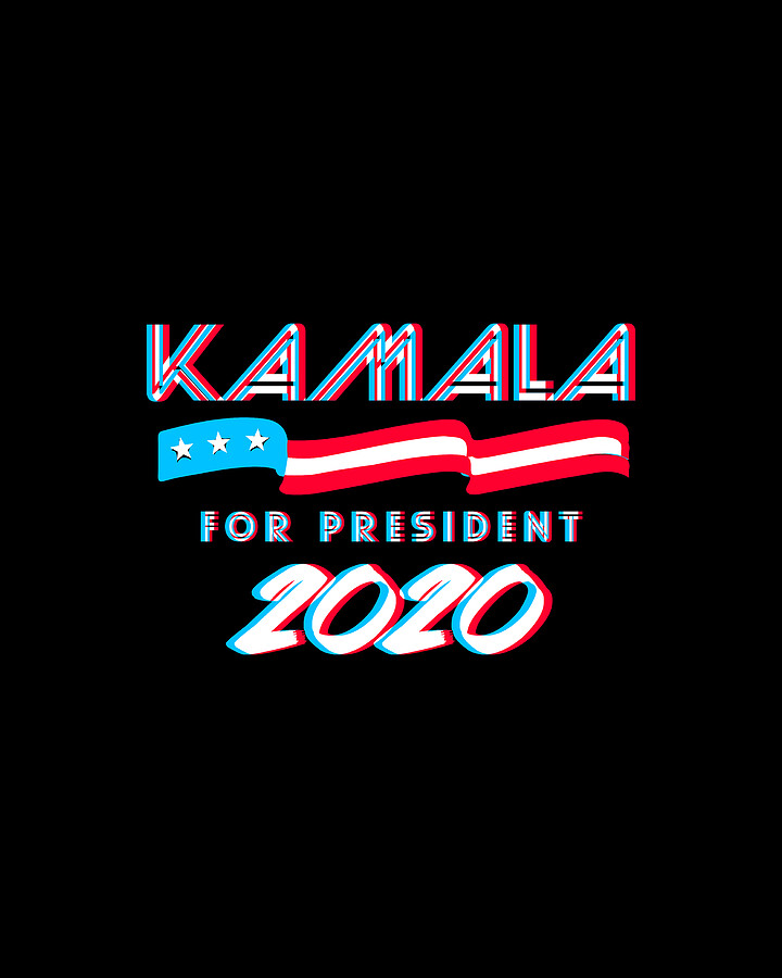 Kamala For President 2020 Digital Art by Flippin Sweet Gear