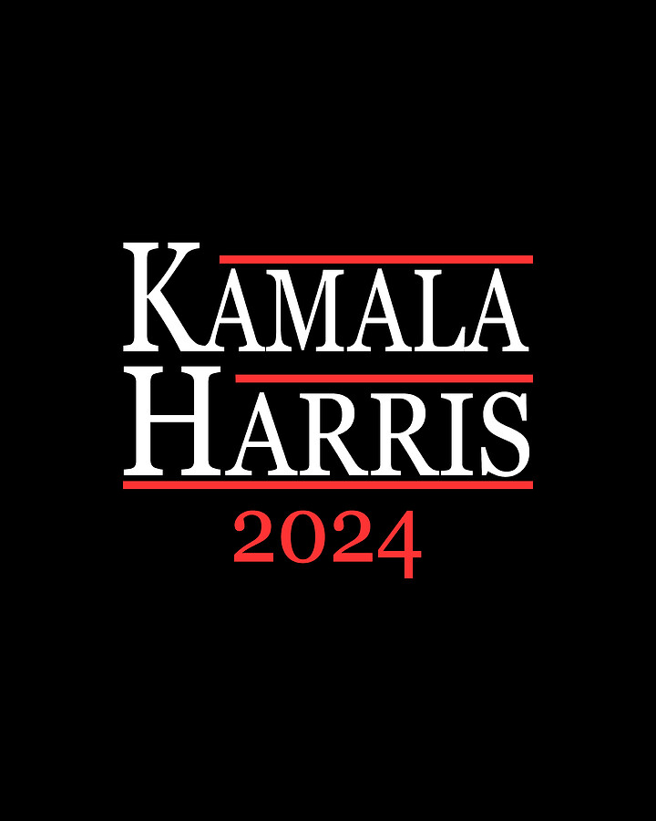 Kamala Harris For President 2024 Digital Art by Flippin Sweet Gear