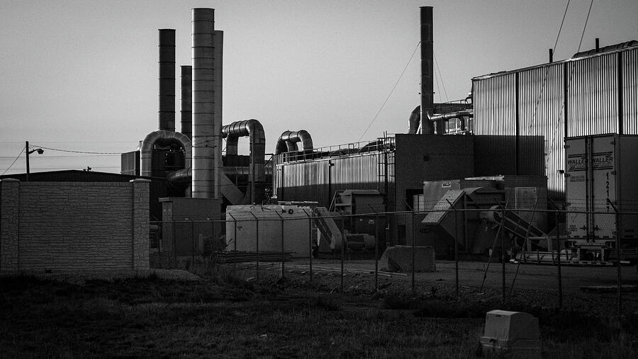 Kansas- Salina - Factory Photograph by Robert Niemeier