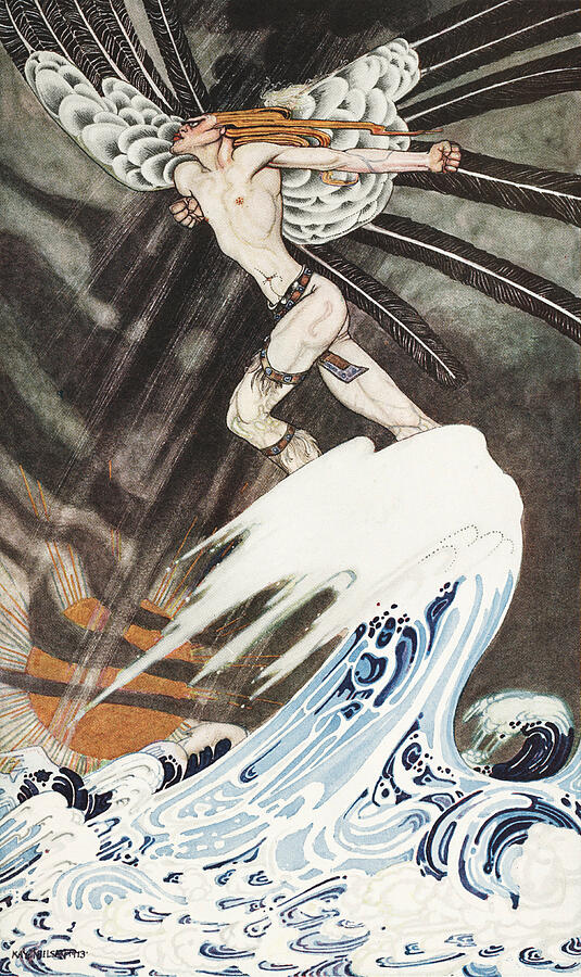 Kay Nielsen illustrations - East of the Sun and West of the Moon