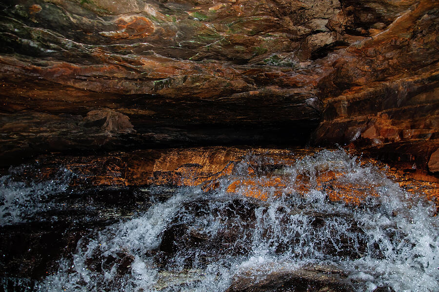 Kentucky Cavern Waterfall  07 Photograph by Flees Photos