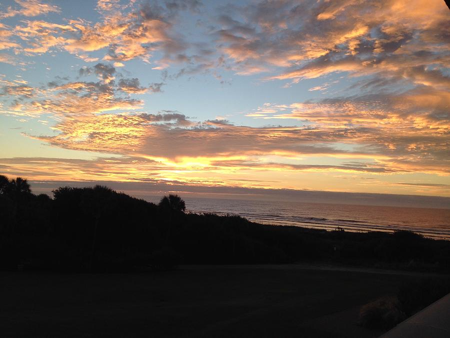 Kiawah Island two Sunset Photograph by Catherine Wilson