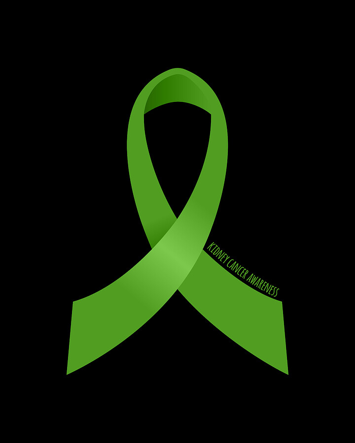 Kidney Cancer Awareness Digital Art by Flippin Sweet Gear