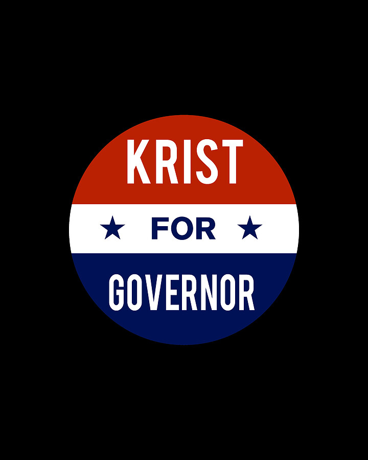Krist For Governor Digital Art by Flippin Sweet Gear