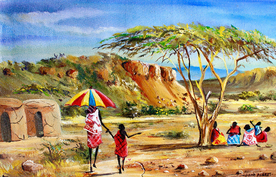 L-288 Painting by Albert Lizah