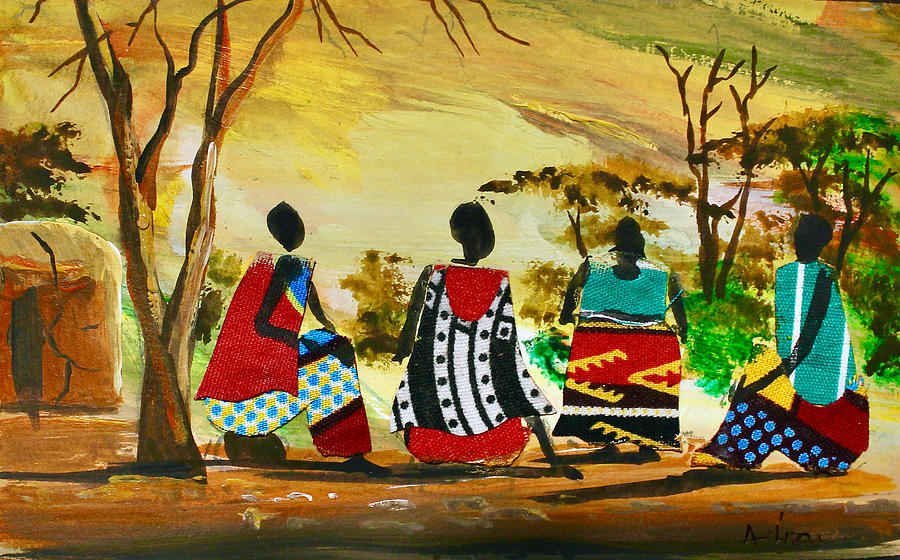 L-308 Painting by Albert Lizah