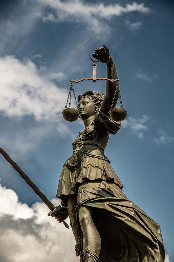 Lady Justice Photograph by Chad Thunberg