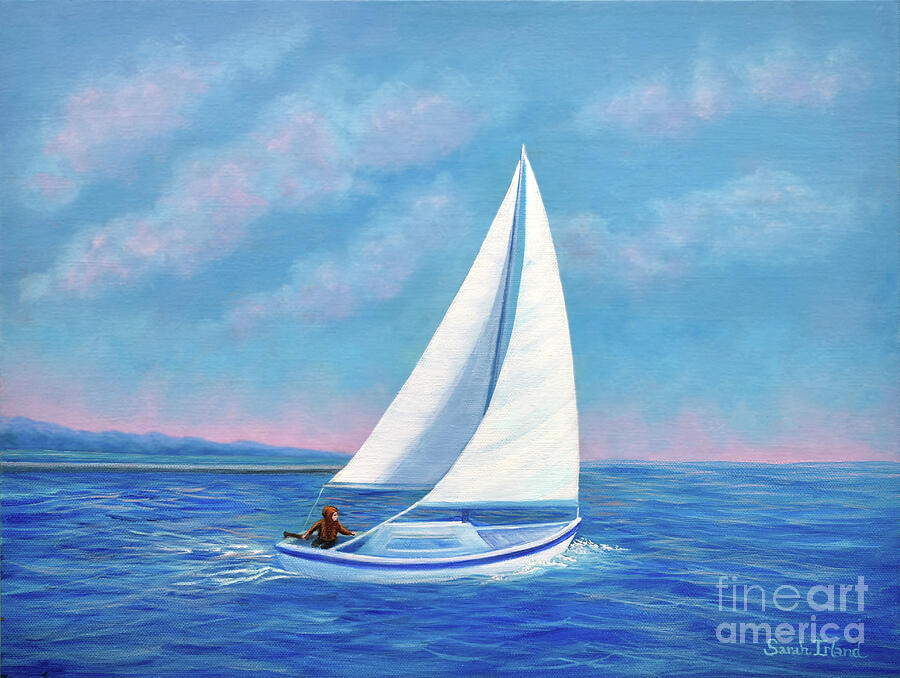 Lake Breeze Painting by Sarah Irland