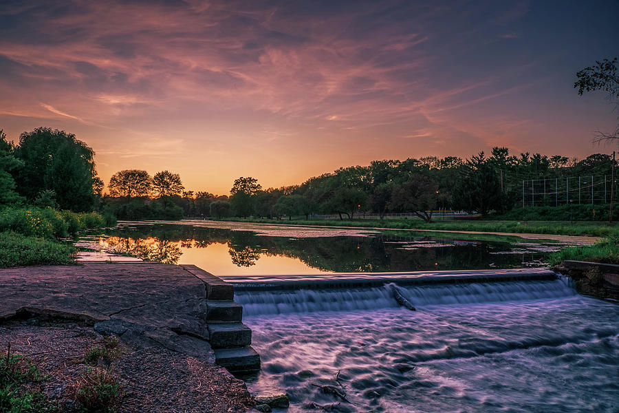 Lake Muhlenberg Dam II Photograph by Jason Fink