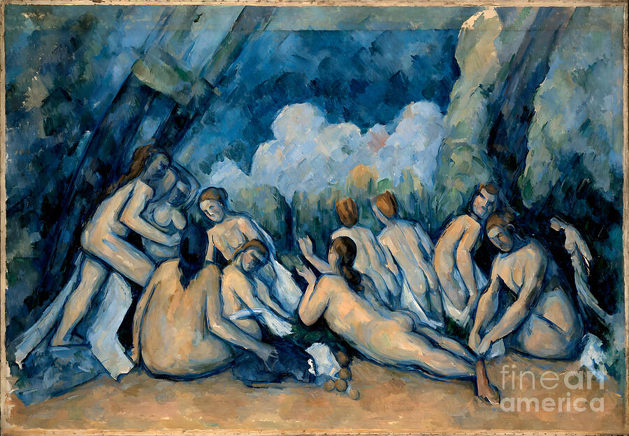 The Bathers by Paul Cézanne