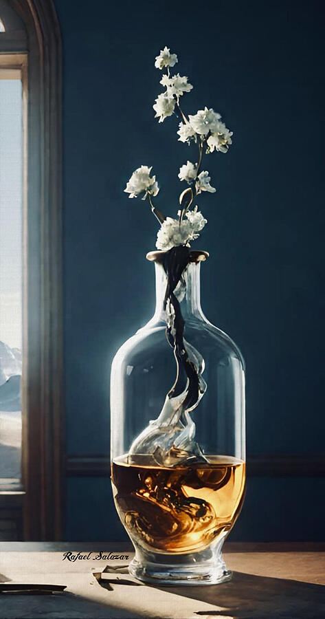 Last Sip of Spring Digital Art by Rafael Salazar