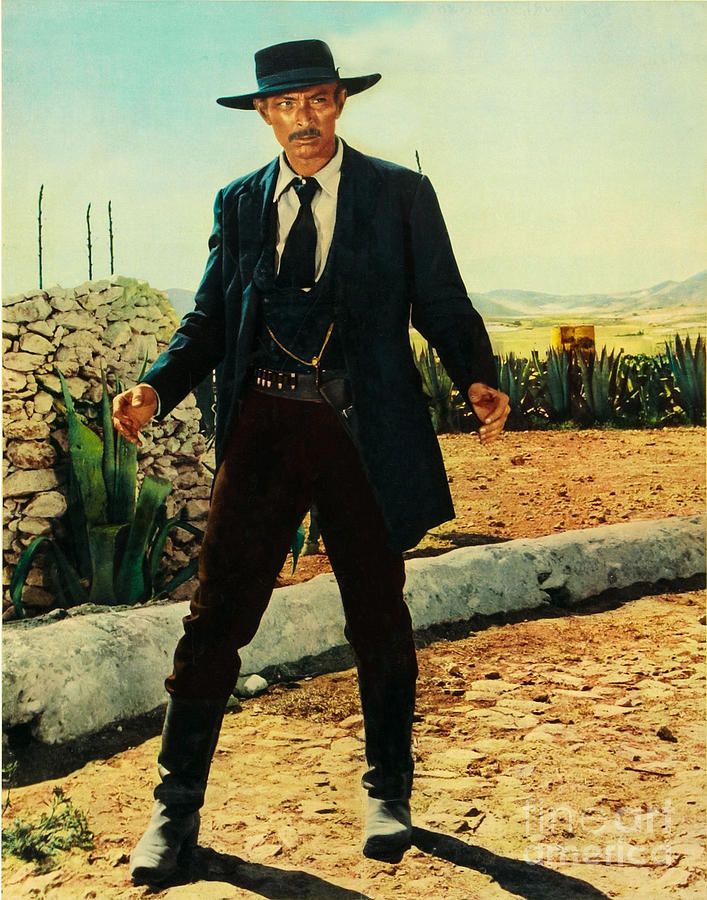 Lee Van Cleef - For A Few Dollars More Digital Art by Antonios Valamontes