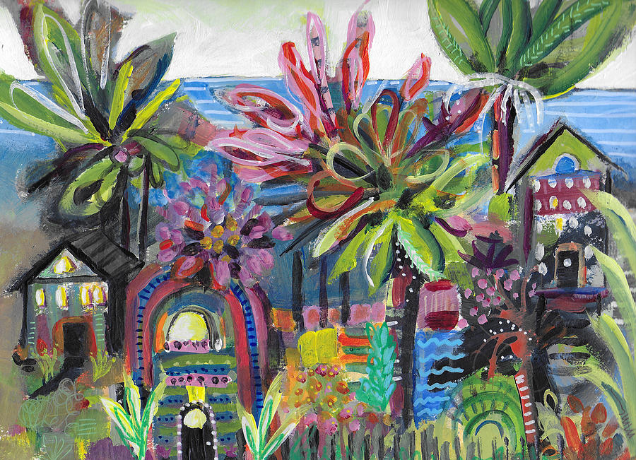 Leftover Paradise Mixed Media by Mary Conner