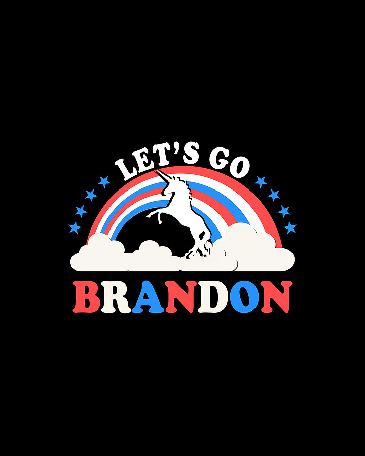 Lets Go Brandon F Joe Biden Digital Art by Flippin Sweet Gear