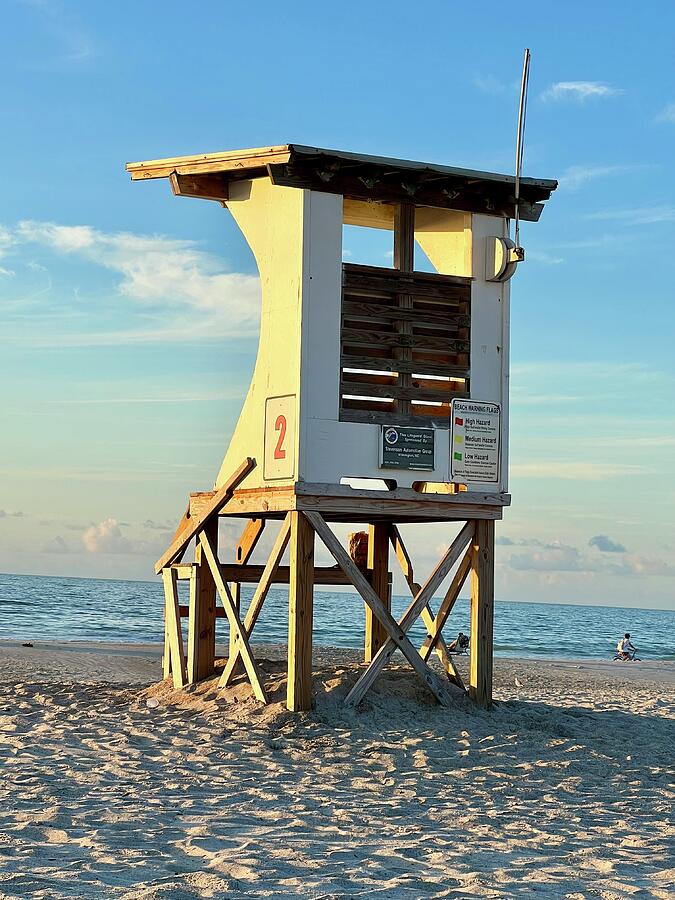 Lifeguard On Duty Photograph by Oceanic SkyView