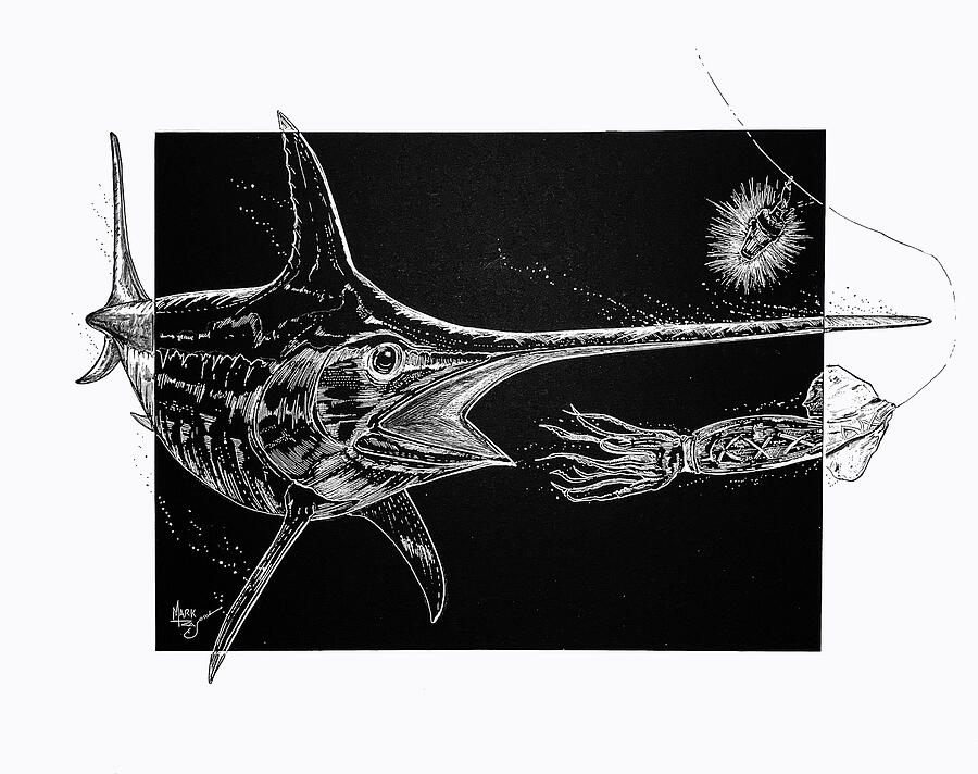 Light Bite Painting by Mark Ray