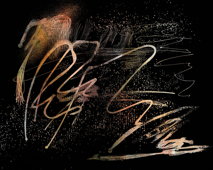 Light Dance Digital Art by Marina Flournoy