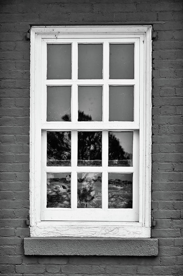 Lighthouse Window Photograph by Steven Nelson