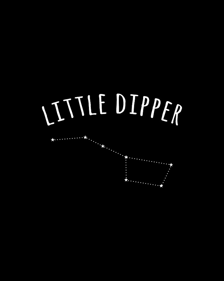 Little Dipper Brother Digital Art by Flippin Sweet Gear