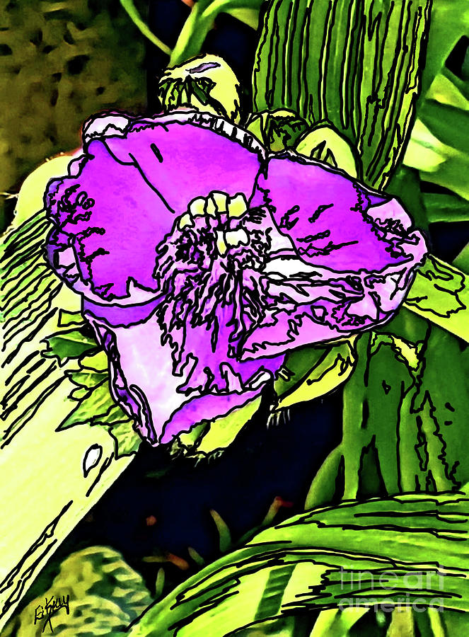 Little Flower Big Joy Digital Art by Eileen Kelly
