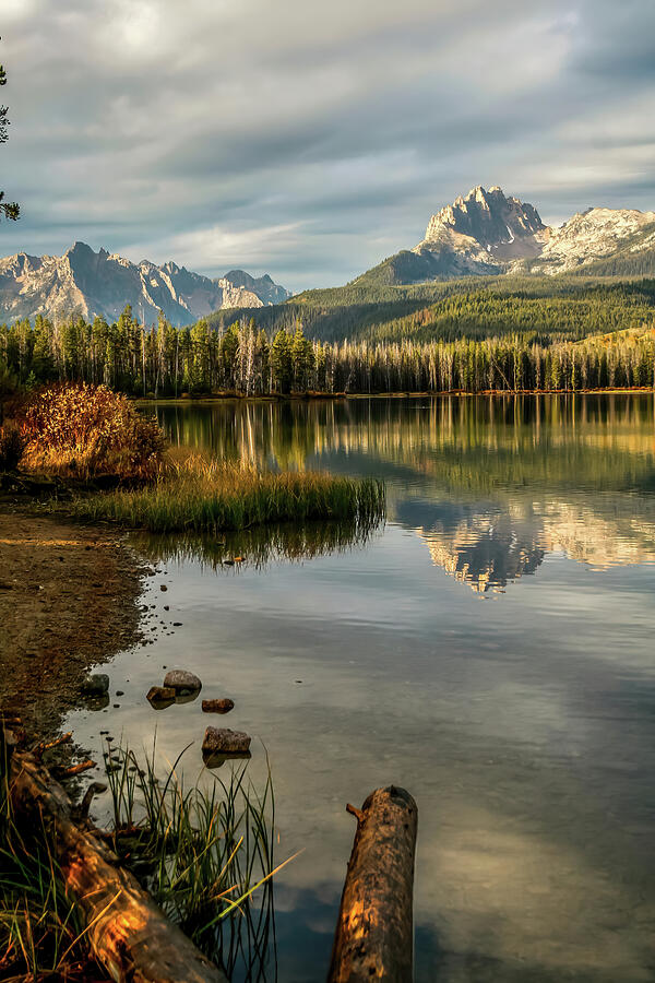 Little Redfish Lake Photograph by Diane Moller