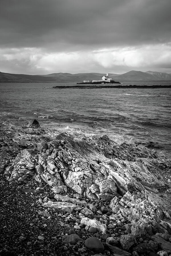 Little Samplire Lighthouse Gold Tint II Photograph by Mark Callanan