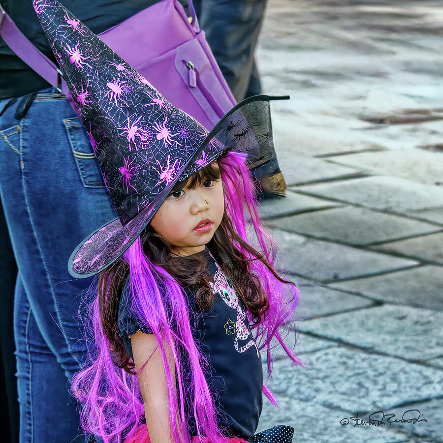 Little Witch Photograph by Steven Dos Remedios