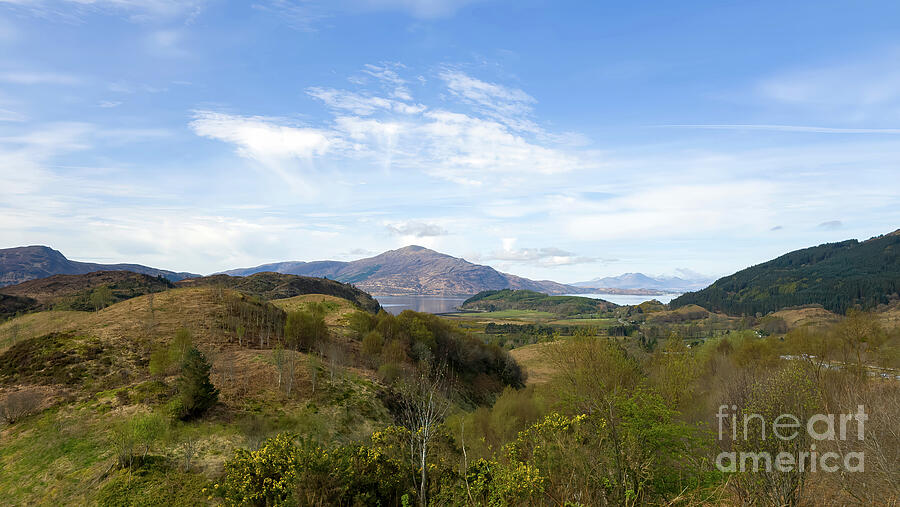 Loch Alsh - Auchtertyre, Highland Scotland Photograph by Jeff Saunders