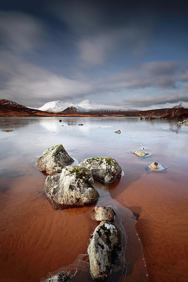 Lochan na h-Achlaise Photograph by Grant Glendinning