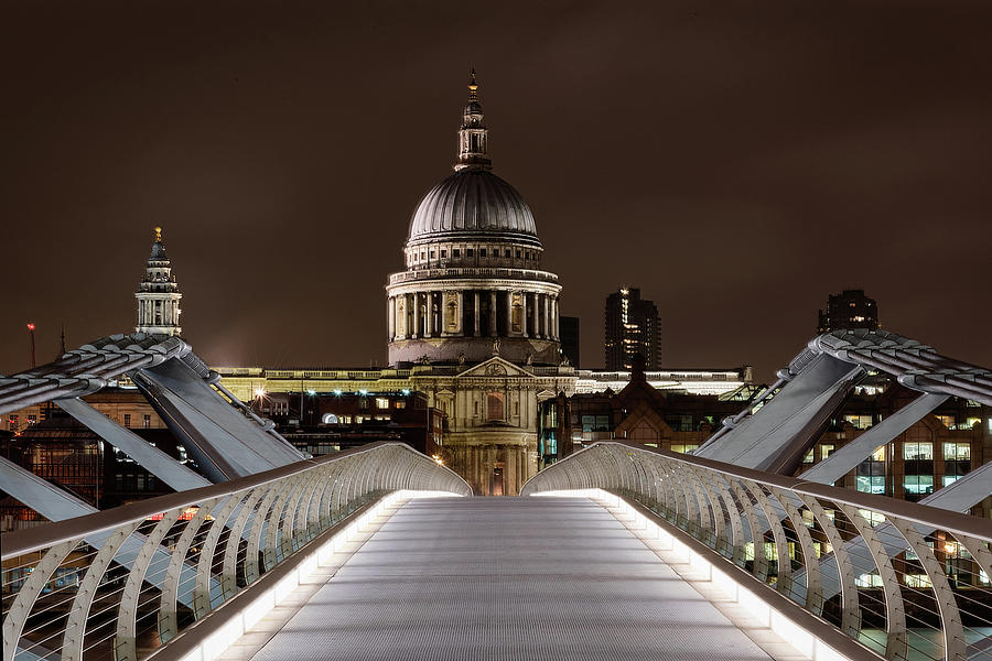 London Night Photograph by Charnwood Photography Fine Art