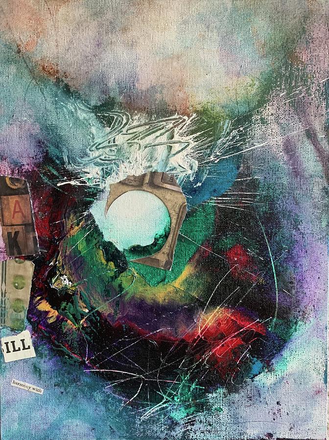 Loom of the Great Sudden Madness Painting by Rodney Frederickson