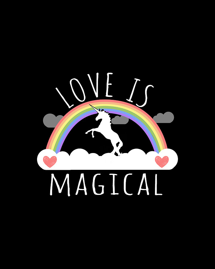Love Is Magical Digital Art by Flippin Sweet Gear