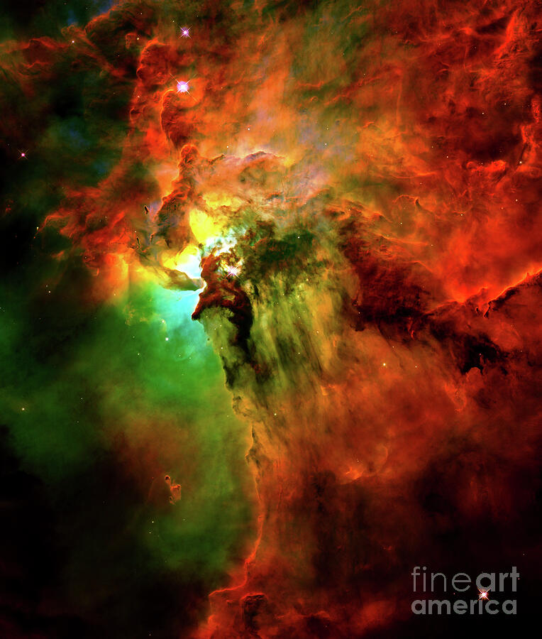 Majestic Nebula Explosion Photograph - Majestic Nebula Explosion by Stefano Senise