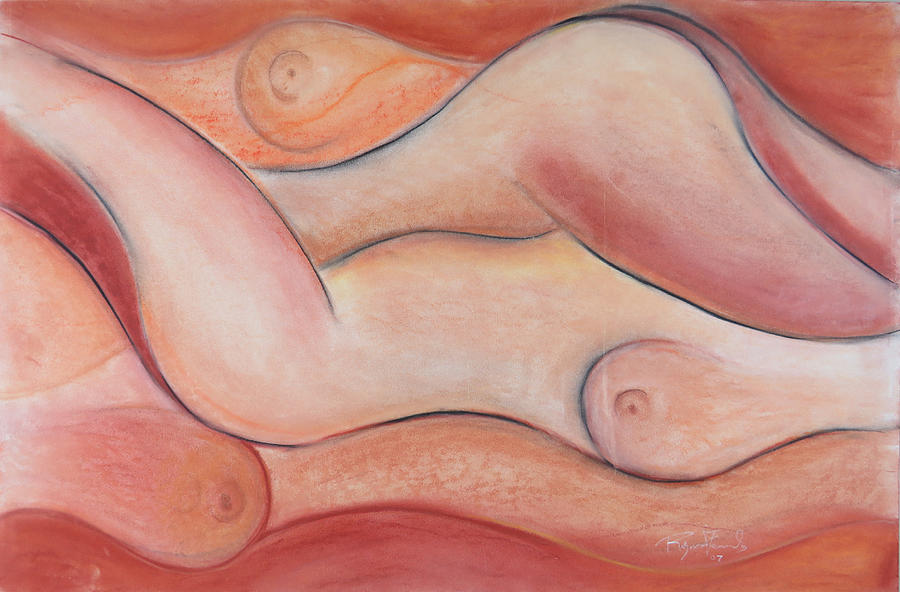 Mama Matrix Drawing by Raymond Fernandez