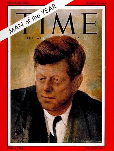 Man of the Year John F Kennedy