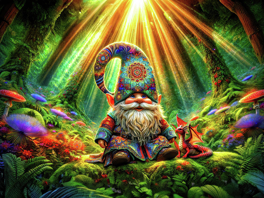 Mandalas and Mythos Photograph by Bill and Linda Tiepelman