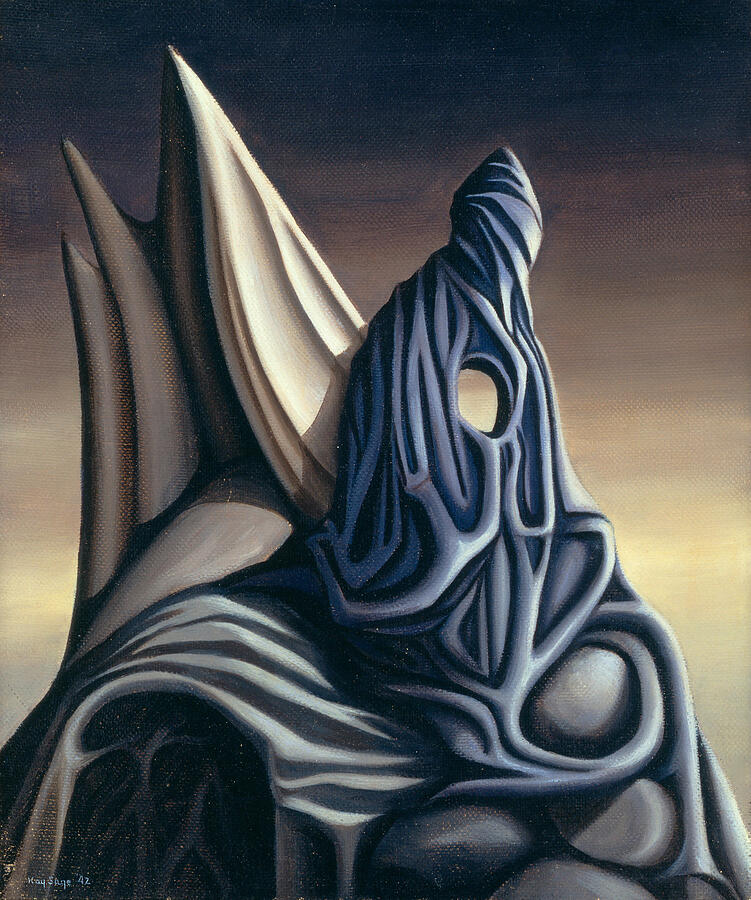 Margin of Silence by Kay Sage Painting by Kay Sage