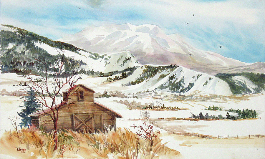 Maries Valley Painting by Sheila Parsons