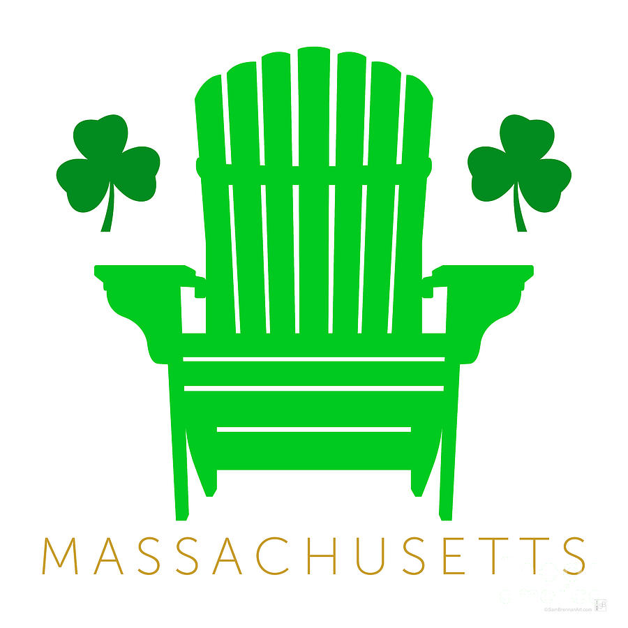 Massachusetts Digital Art by Sam Brennan