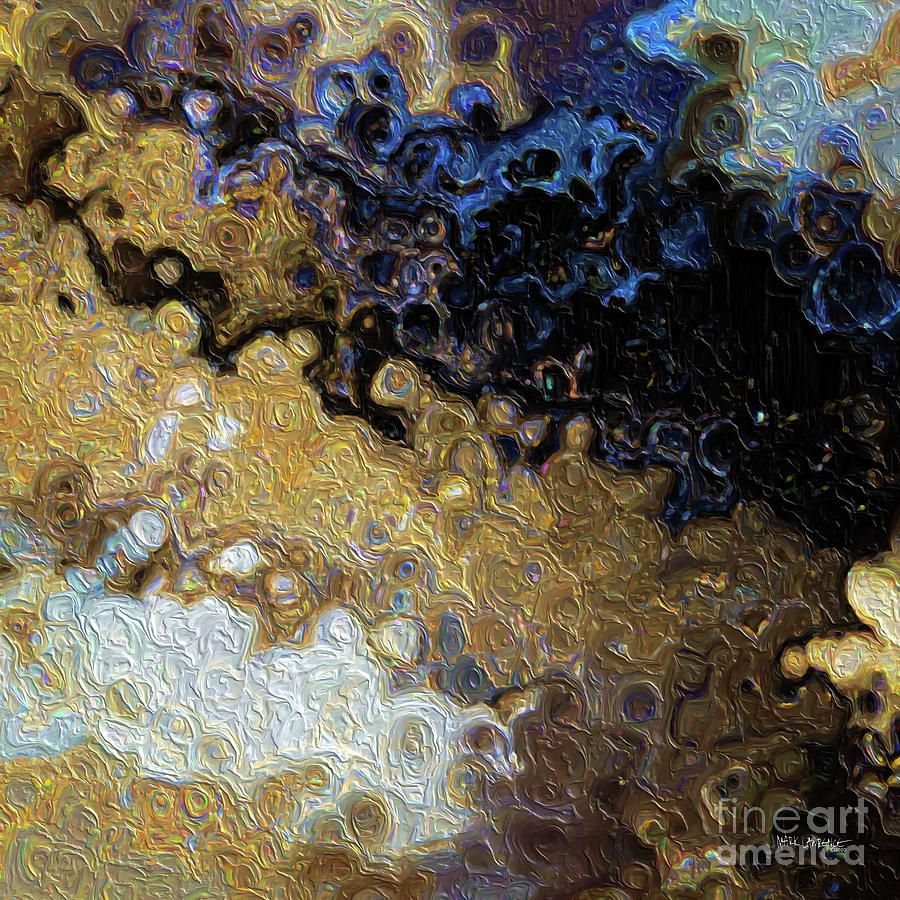 Matthew 7 7. The Doors We Knock Painting by Mark Lawrence