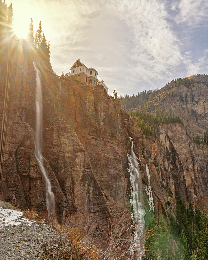 May 2023 Bridal Veil Falls Photograph by Alain Zarinelli