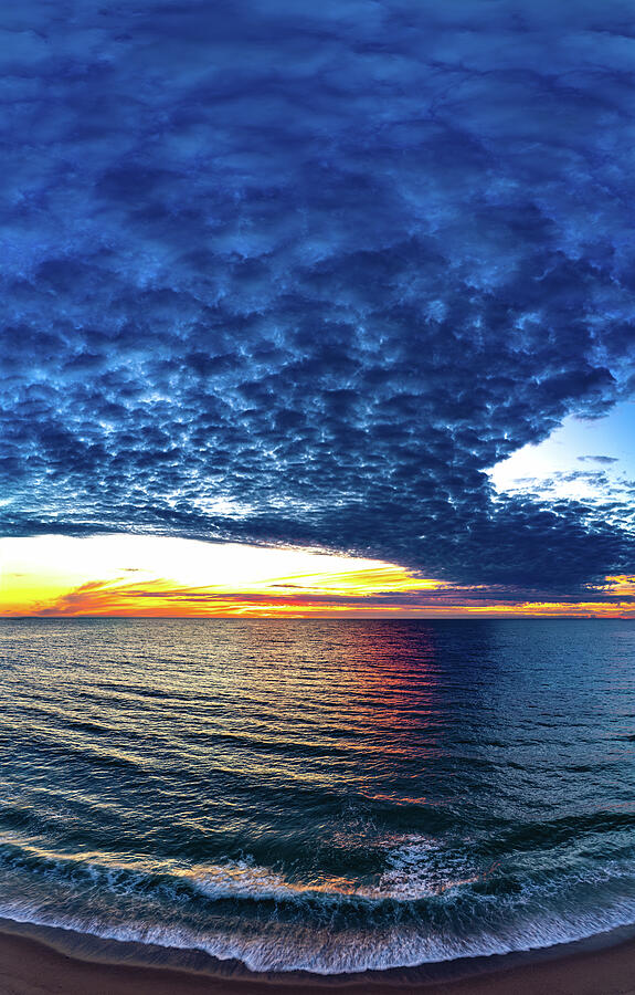 Mazatlan Sunset Panorama Photograph by Tommy Farnsworth