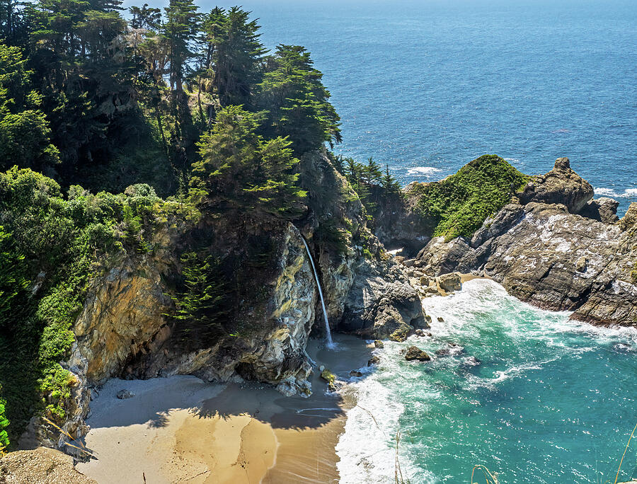 McWay Falls - Big Sur Photograph by Joe Schofield