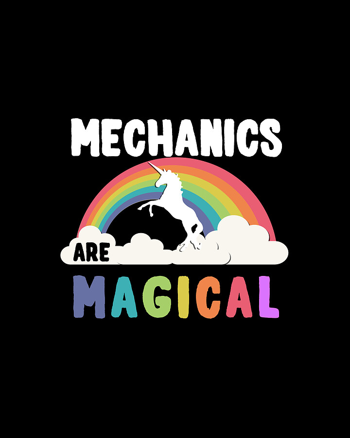 Mechanics Are Magical Digital Art by Flippin Sweet Gear