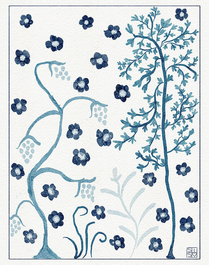 Medieval Motifs Digital Art by Snow Iris Studio