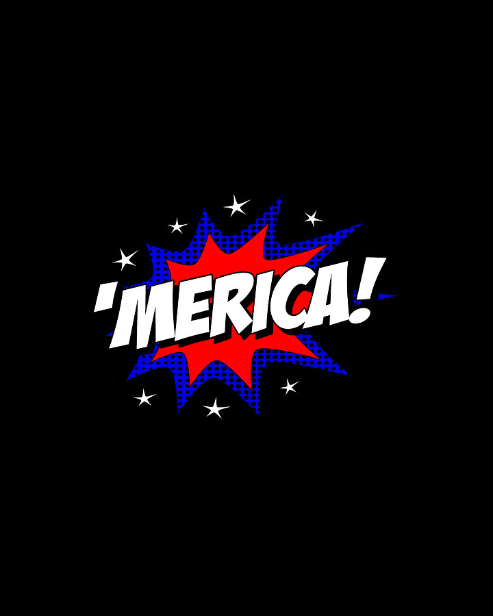 Merica America Digital Art by Flippin Sweet Gear