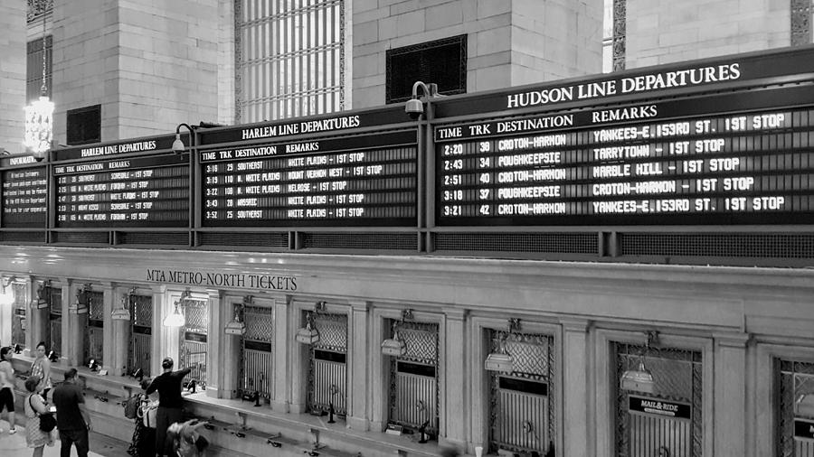 Metro North Photograph by Jeffrey Bailey