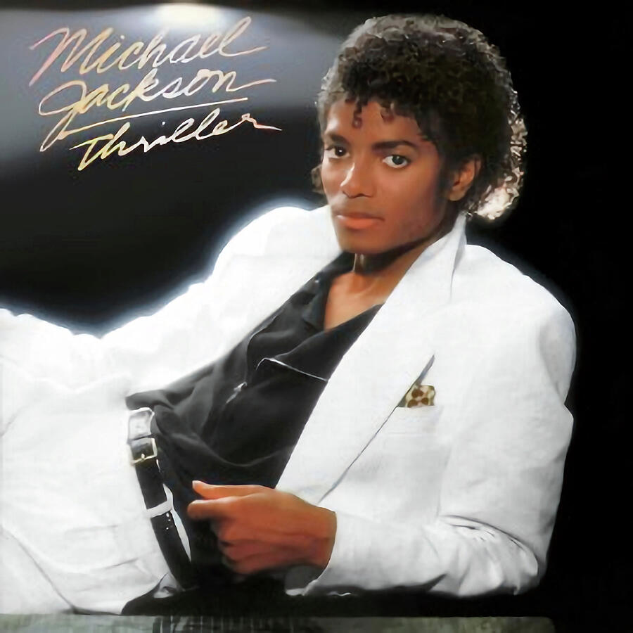 Michael Jackson Thrill Album Cover 1982 Photograph by Robert